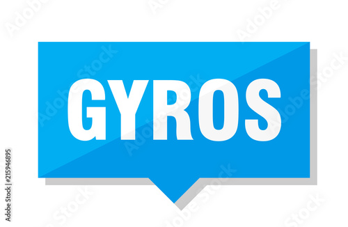 gyros price tag