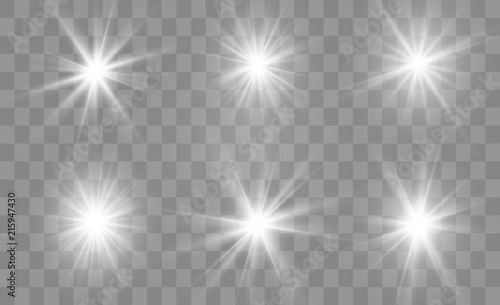 Light flare special effect. Illustration.