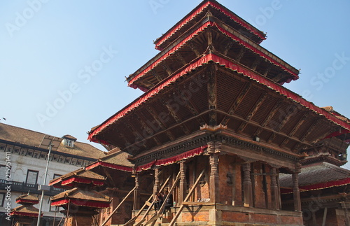 Buddhist pagodas in the center of Kathmandu © Владимир Филиппов