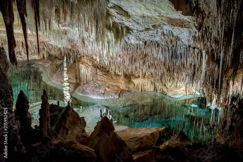 Cave Cuevas del Drach on Mallorca photo