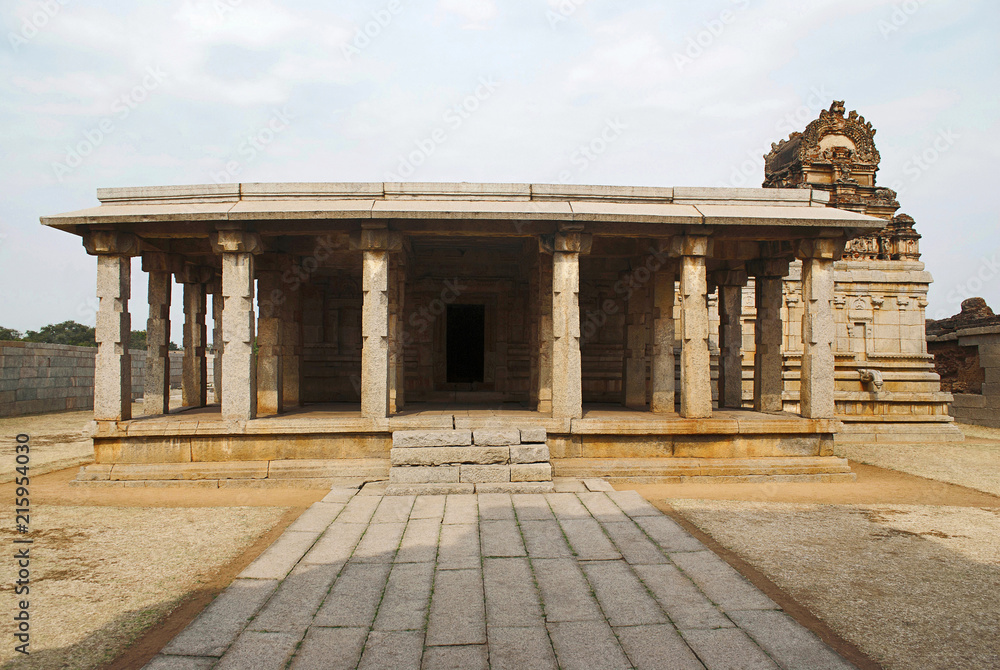 Chandrasekhara Temple. Royal Center or Royal enclosure. Hampi, Karnataka. Chandrasekhara Temple. Royal Center or Royal enclosure. Hampi, Karnataka.