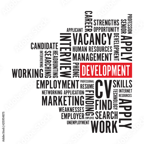 development word background