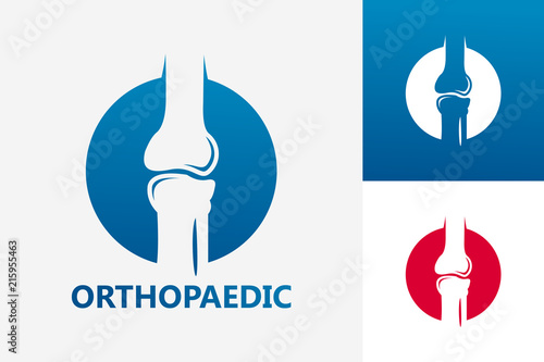 Orthopedic Logo Template Design Vector, Emblem, Design Concept, Creative Symbol, Icon