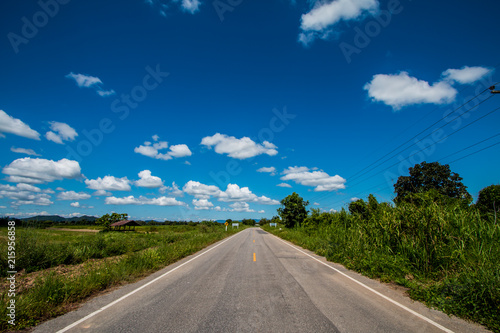 road and sky 
