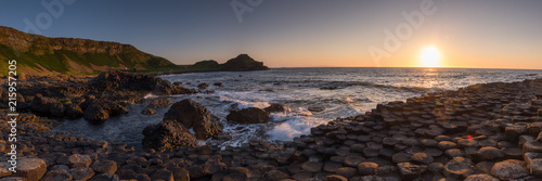Bilde på lerret Giants causeway Panoramic shot