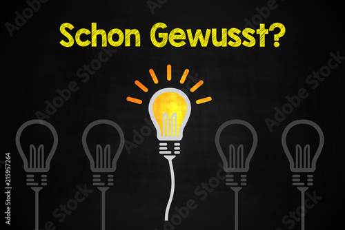 Schon gewusst? - Glühbirne