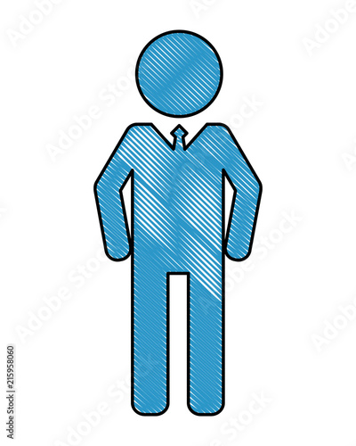 masculine gender silhouette isolated icon