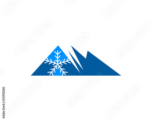 snowflake mountain logo