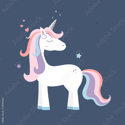 Cute Unicorn Princess, Magic creature.