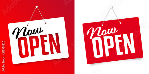 Now open