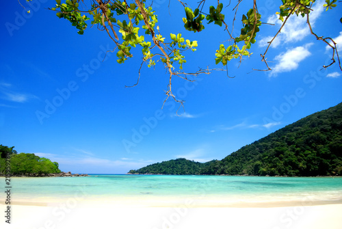 tropical beach and sea © njmucc