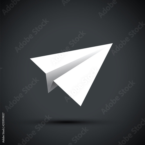 white paper aeroplanes
