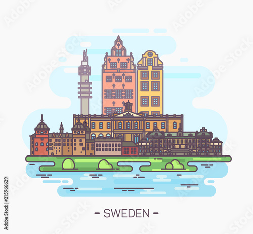 Sweden national landmarks in Stockholm, Gamla Stan