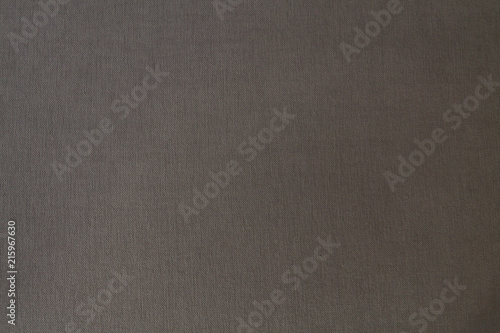 Grey canvas fabric texture background – woven fibers structure