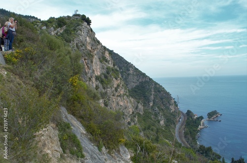 The beautiful trail of Ezze, French Riviera