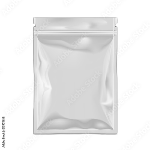 Filled Foil Pouch Bag Packaging With Zipper