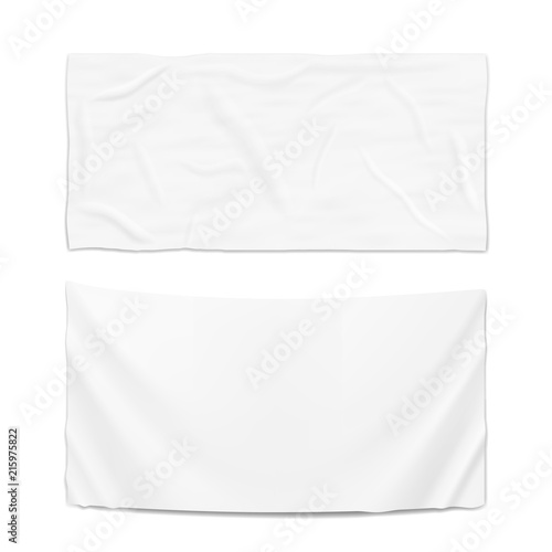 Hanging Clear White Flag Template