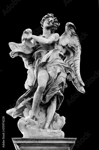 Photography Angel with the Superscription