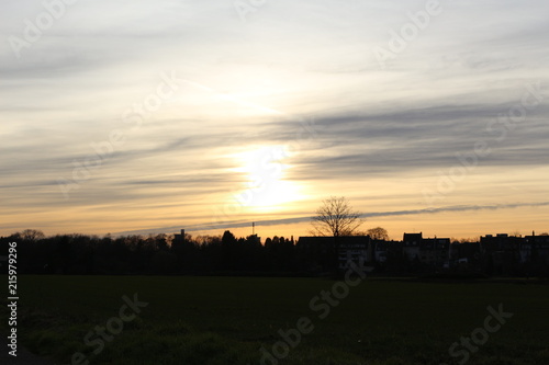 Abendrot / Sonnenuntergang