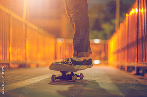 Skateboarding