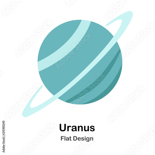 Uranus Flat Illustration