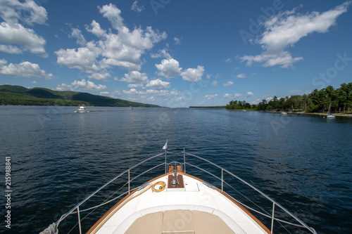 Cruising on the Lake Champlain  © Guy