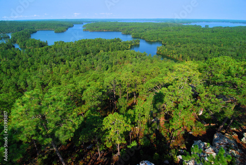 Cherokee Ridge / Views from Smith Mountain near Dadeville, Alabama