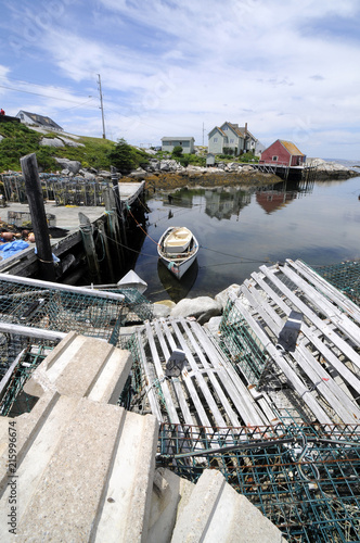 Lobster Traps In Peggy's Cove