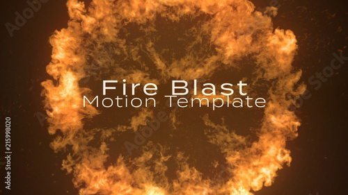 Fire Blast Title