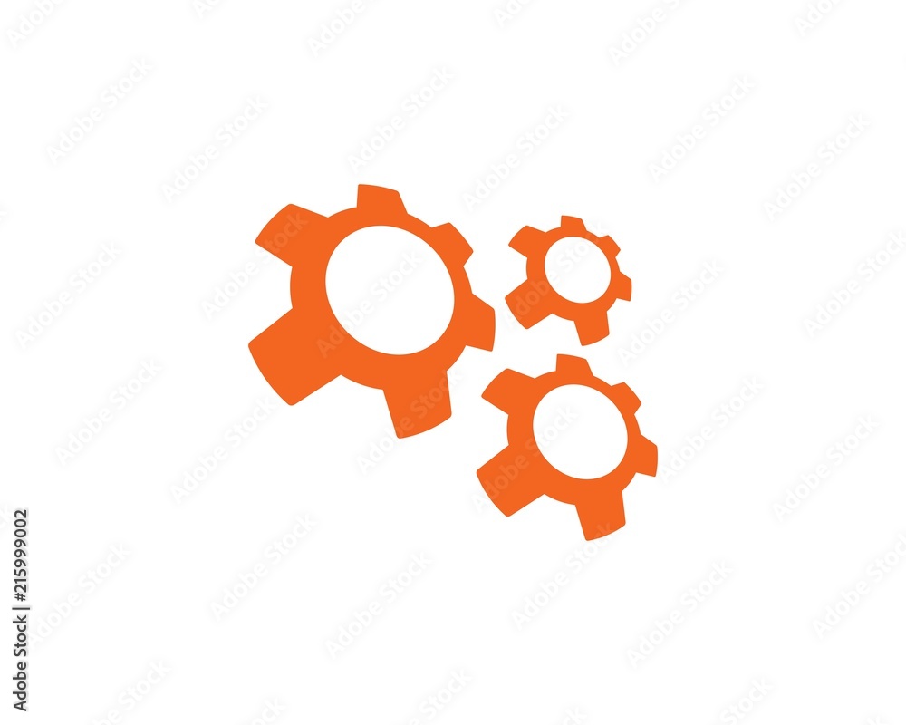 Fototapeta premium Gear Logo Template