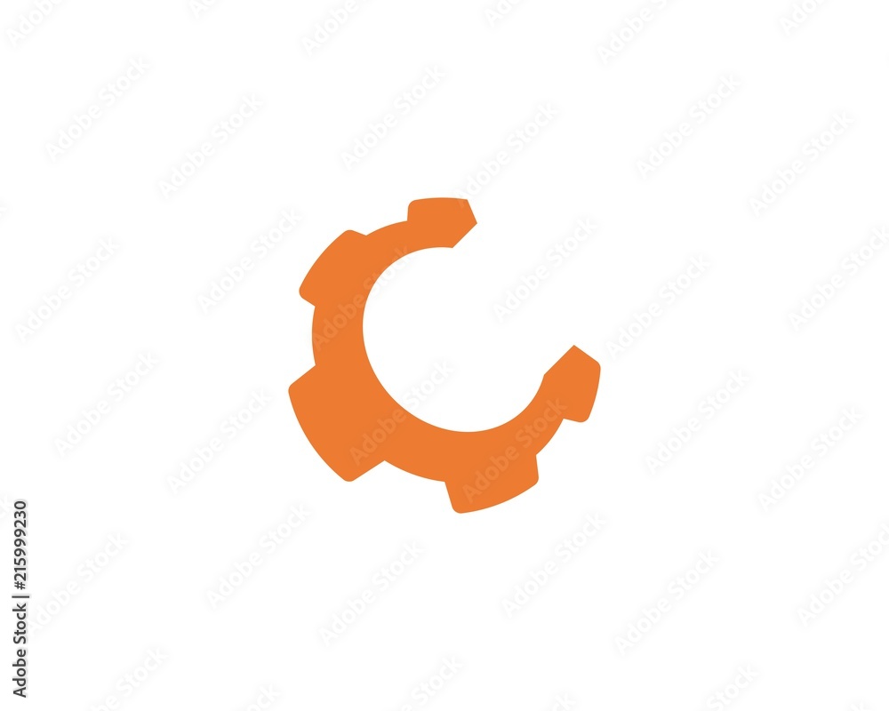 Fototapeta premium Gear Logo Template