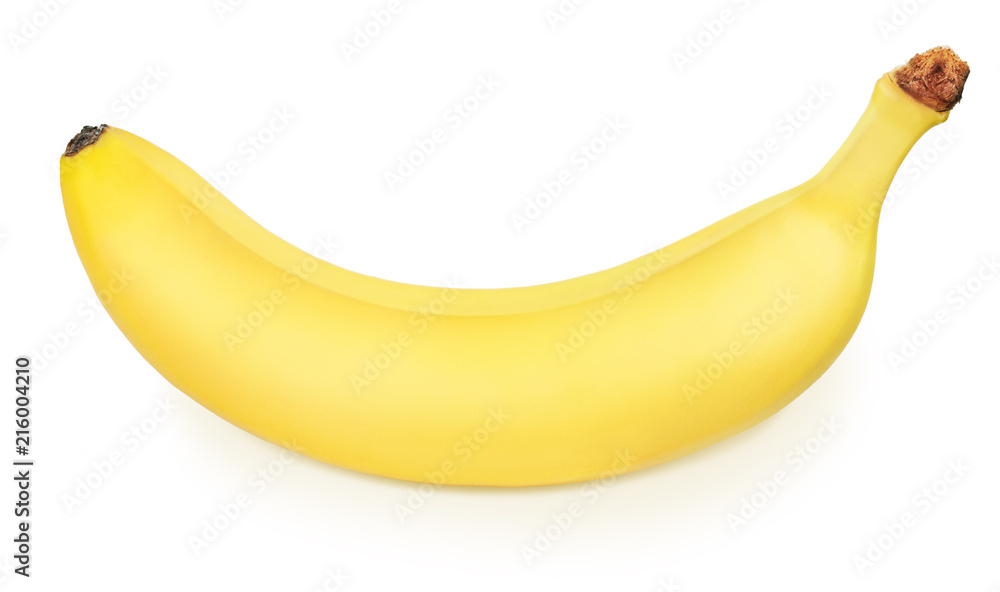 Ripe bananas isolated on a white. Detailed retouch. Ripe bananas isolated on a white. Detailed retouch.