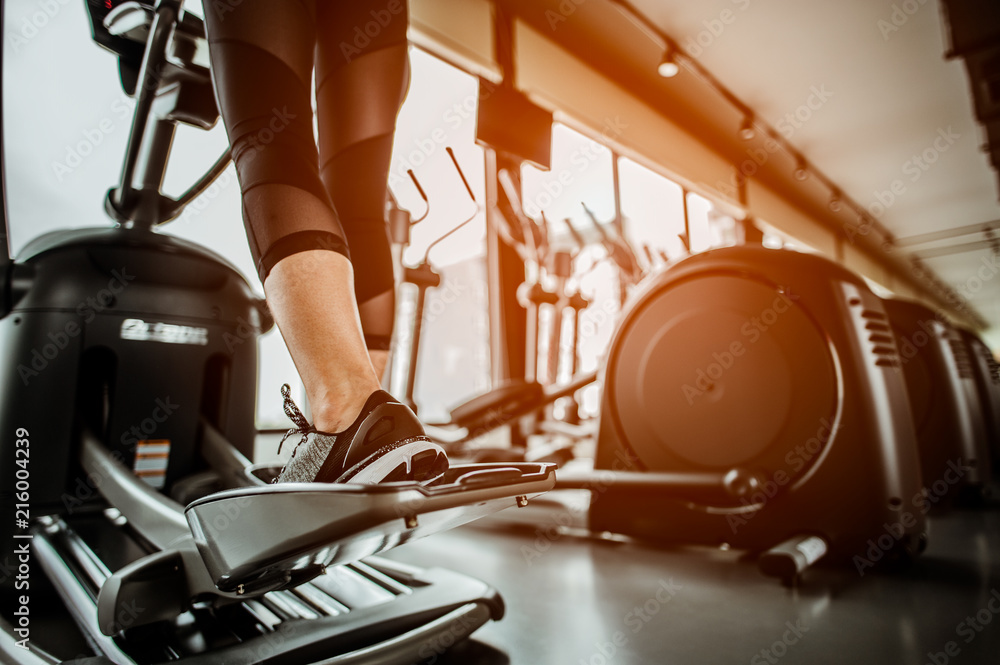 Elliptical leg online workout