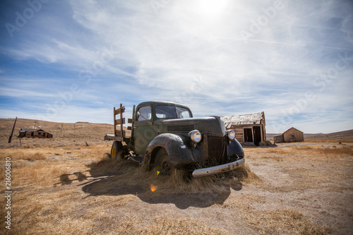 Pickuptruck in ghost town bodie