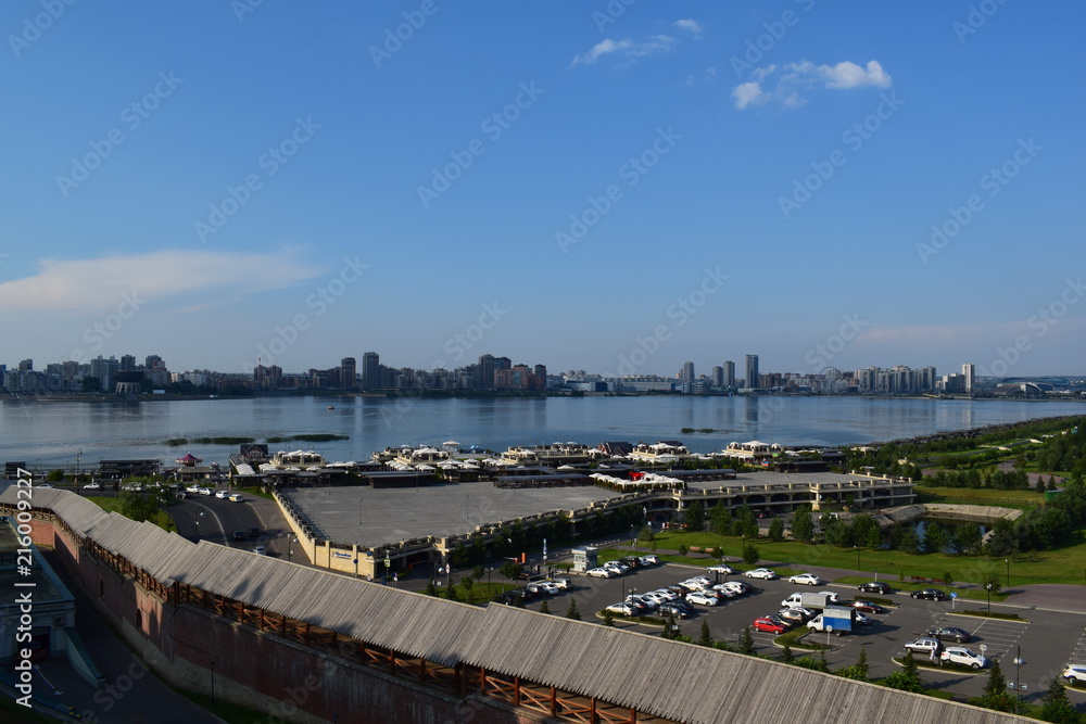 Panorama of the city of Kazan Panorama of the city of Kazan