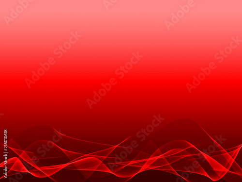 Nice abstract flame wave background with smooth gradient and very original shapes