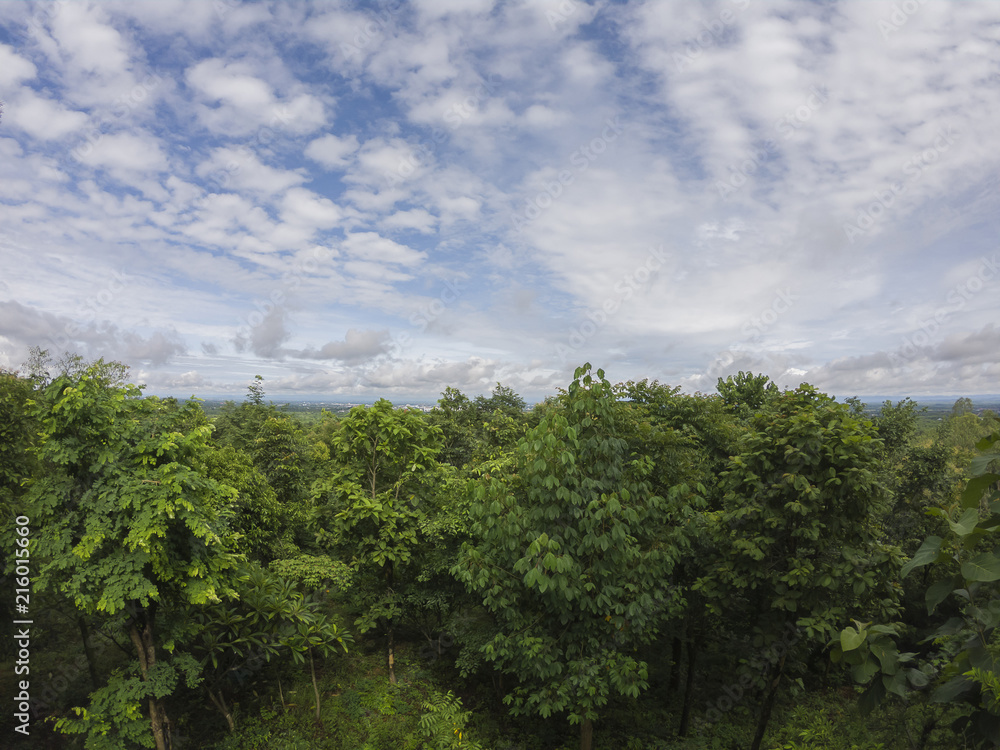 Obraz premium Light in the Dark and Dramatic Storm Clouds background