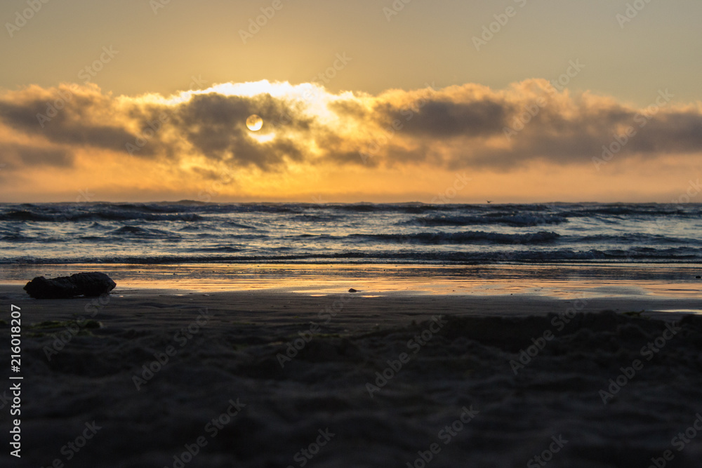 Obraz premium Cannon Beach, OR Sunset