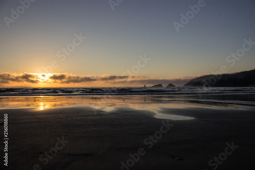 Cannon Beach  OR Sunset