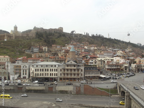 view from tbilisi