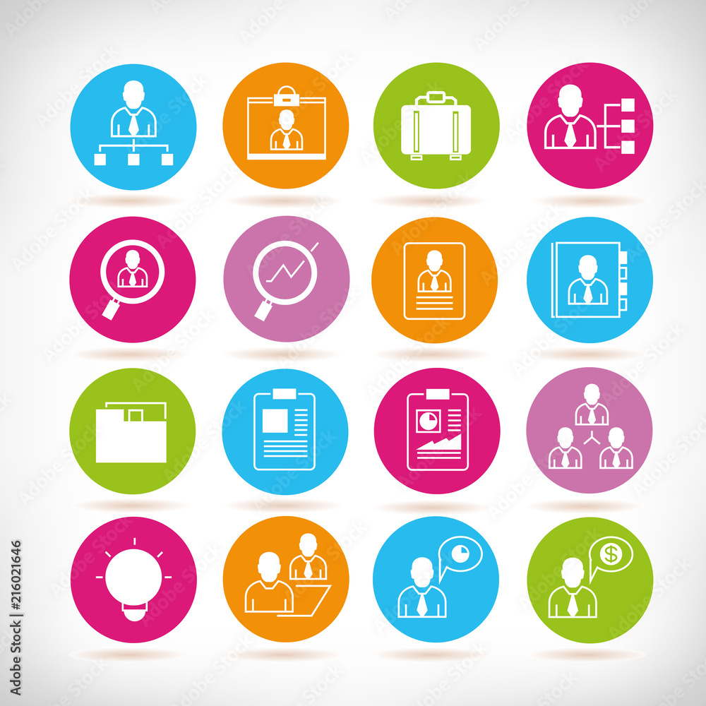 business management icons, office icons business management icons, office icons