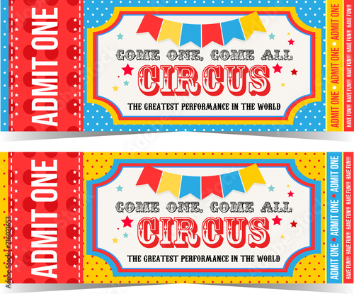 Circus tickets