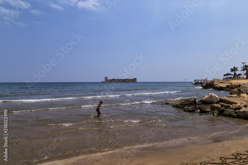 Kizkalesi (Maiden's Castle), near Mersin, Turkey