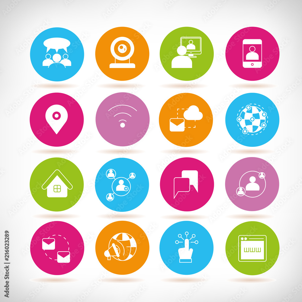 social media icons social media icons