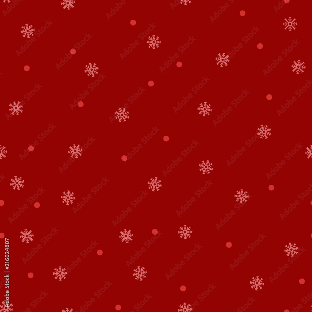 Snowflake seamless pattern. Snow on white background. Abstract wallpaper, wrapping decoration. Symbol winter, Merry Christmas holiday, Happy New Year celebration Vector illustration. Snowflake seamless pattern. Snow on white background. Abstract wallpaper, wrapping decoration. Symbol winter, Merry Christmas holiday, Happy New Year celebration Vector illustration.
