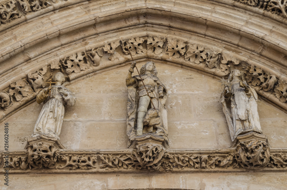 Palencia Cathedral. Castilla-Leon. Spain