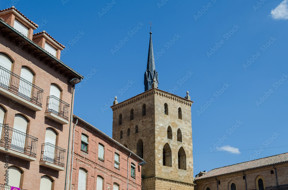 Church of Santa María del Azogue, Palencia. Castilla-Leon. Spain