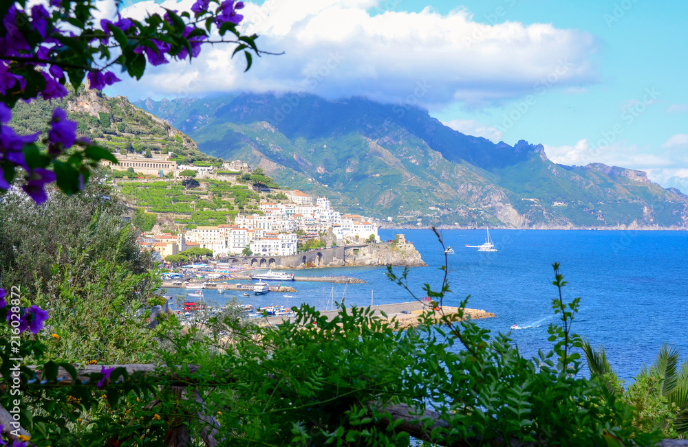 the amalfi coast of italy