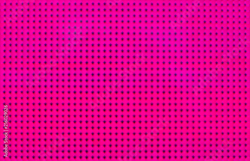 Shining in pink neon with led photographed close up, very interesting for a unique background
