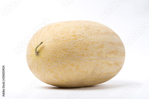 Melon on isolated white background photo